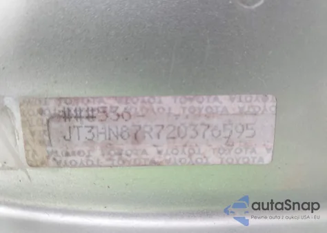 2002 Toyota 4Runner Limited V6 from USA, damaged, VIN JT3HN87R720376595